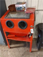 Self Stand sandblasting unit with Accessories