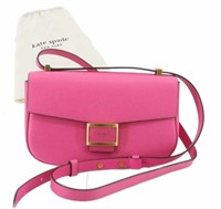 Kate Spade Bright Pink Leather Shoulder Bag