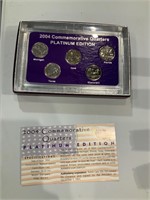 2004 commemorative quarters platinum edition