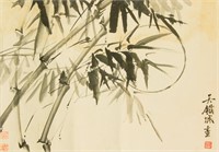 WU TIECHENG Chinese 1888-1953 Ink Paper Roll