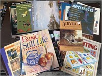 Large Lot of Painting Books