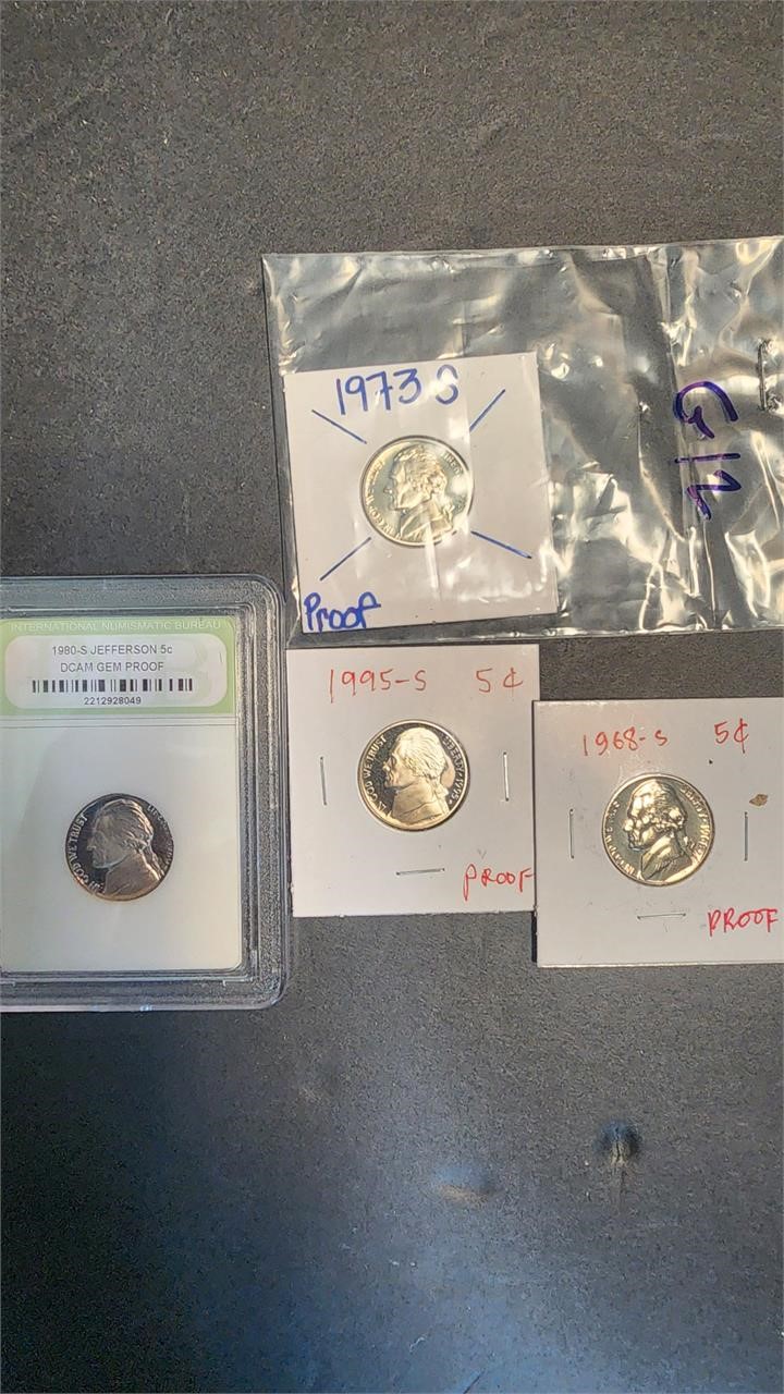 1968-1980 S Nickels