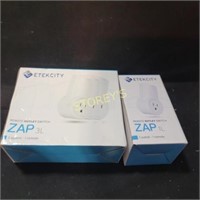 New in Box Etekcity Zap 3 Outlets 1 remote, Plus 1