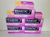 Monistat 7 (lot of 5)