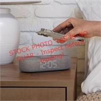 Power Tray Alarm Table Clock