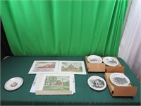 Historical Plates, Historical Prints, Right House
