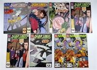 (9) DC STAR TREK COMICS