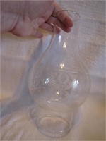 Vintage Glass Lamp Chimney 9&1/4" tall