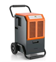 *140-Pint Portable Commercial Dehumidifier