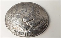 Hogs Are Beautiful Belt Buckle, 1975 National