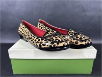 Kate Spade Cheetah Rubber Rain Loafers