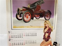 1976 Calender Toyo Tires Cars & Girls