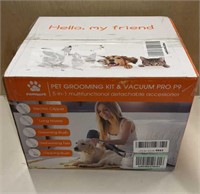 Pet grooming kit & vacuum pro