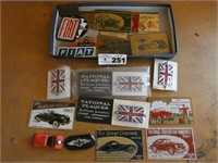 Various Car Club Emblems / Badges
