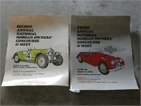 Various Morgan Car Related Posters