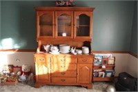 China and Maple Hutch