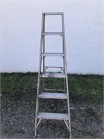 5' STEP LADDER WITH PAINT TRAY