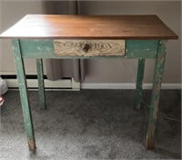 Antique Primitive painted Desk