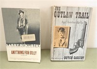 (2) BOOKS:  ANYTHING FOR BILLY; THE OUTLAW TRAIL
