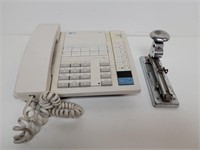 Vtg Office Phone And Stapler