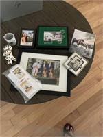 Picture Frames, Figurine & Dog Playing Cards