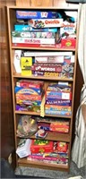 Shelf Full of Board Games
