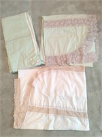 Vintage Lace Trim Sheets