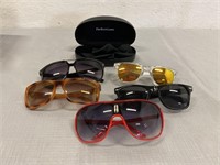 5 Sunglasses & 1 Case