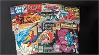 7 Marvel Comic Books Spiderman Iron Man