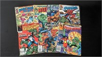 7 Marvel Comic Books Spiderman Machine Man