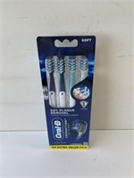 4 oral b toothbrushes