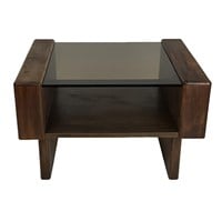 MCM ROSEWOOD SIDE TABLE