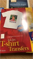 LARGE LOT OF AVERY INK JET T-SHIRT TRANSFERS