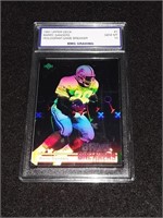 Holo Barry Sanders 1991 Upepr Deck GEM MT 10