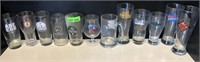Collection of Canadian Beer Glasses