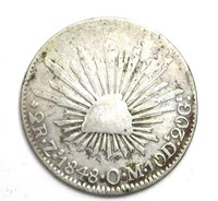 1848-ZSOM 2 Reales F Mexico