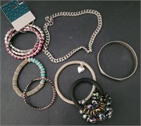 Lot Of Nine Bracelets - New