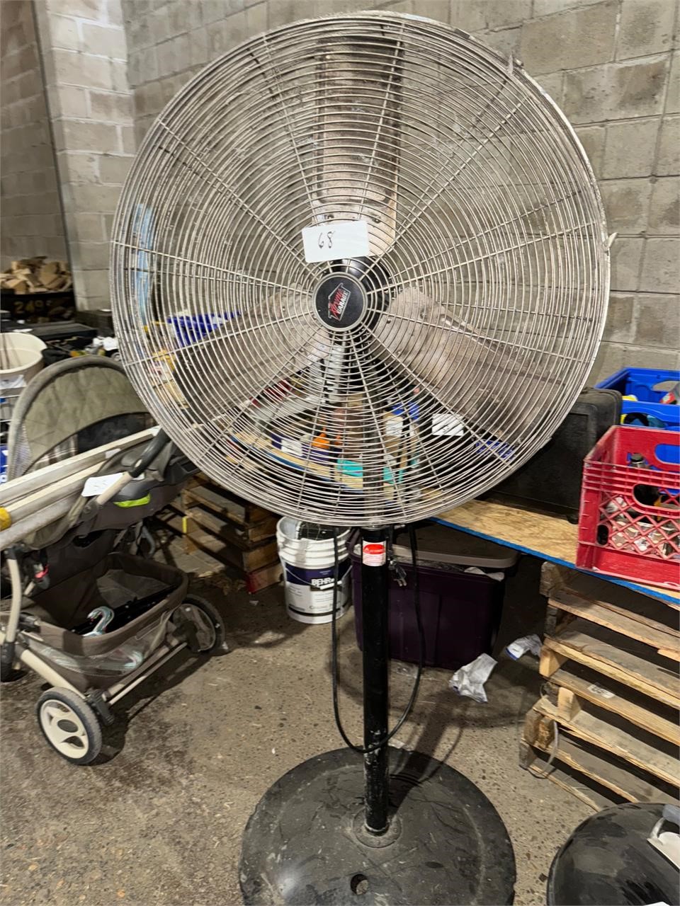 Extreme garage fan