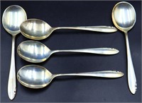 6.3oz Heirloom Lasting Spring sterling spoons