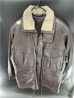 Men's Leather coat size XL