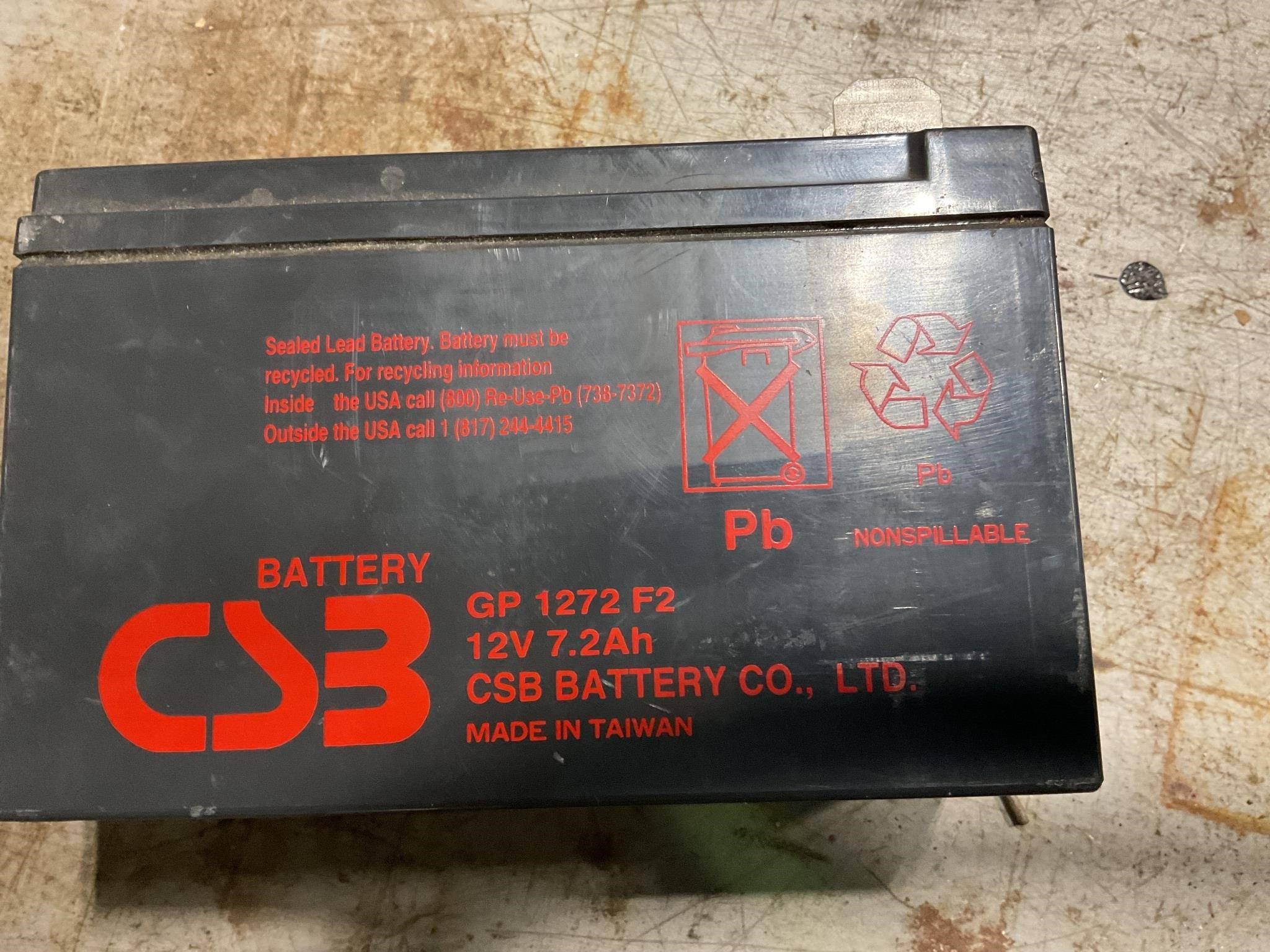 CS3 battery