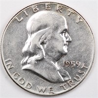 1959 Franklin Half Dollar