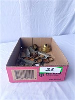 Box of Hardware, Key, and Bottle Caps