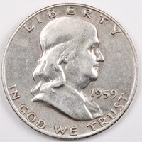 1959 Franklin Half Dollar