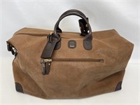Bric’s Boutique Leather Duffel Bag.