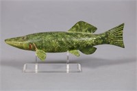 Joseph "Jay" Tonelli Hand Carved & Painted Pike,