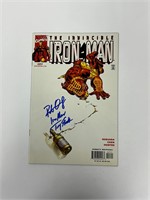 Autograph COA Iron Man #27 Comics