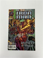 Autograph COA Iron Man #9 Comics