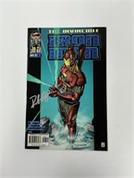 Autograph COA Iron Man #7 Comics