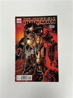 Autograph COA Iron Man #24 Comics